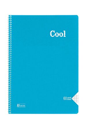 Keskin Color Cool Defter Kareli Spiralli Pp Kapak A4 40 Yaprak