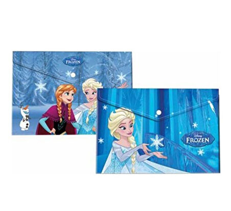 Keskin Color Frozen Çıtçıtlı Dosya A4 Plastik - 2 adet Lisanslı Orjinal