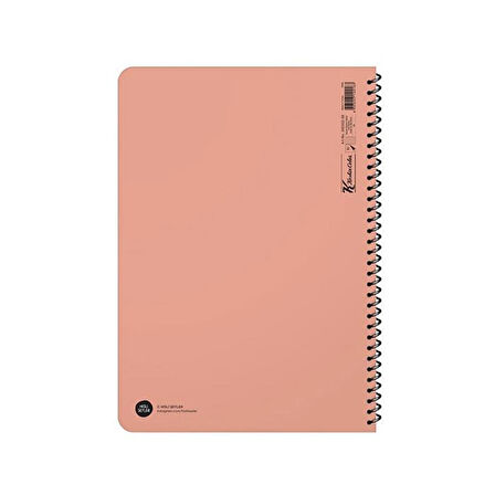 Keskin Color Hisli Şeyler A4 80 Sayfa Çizgili Spiralli Defter  Hepsi De Beni Bulur 500502-99