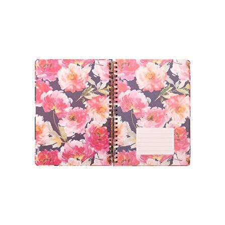 Keskin Color A5 Çizgili Defter Daily Notes Dreamy Flowers - Lucy