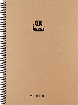 Keskin Color Kareli Defter La Plume Viking Gemi 17 x 24 cm