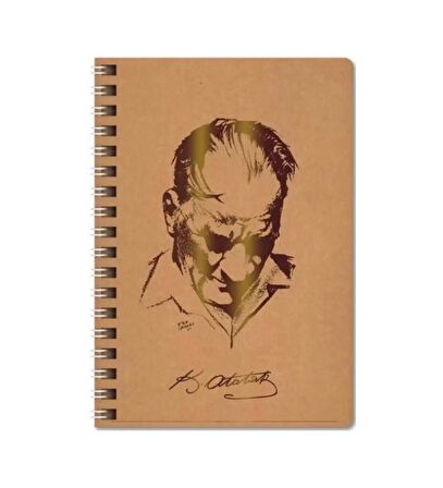 Keskin Color Defter Karton Kp.spr.atatürk 16,5x22,5 80 Yp Çiz.