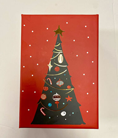 Hediyelık Kar.ku. Yılbaşı Çam Dikd.26,5x19,5x11,5