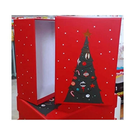 Hediyelık Kar.ku. Yılbaşı Çam Dikd.26,5x19,5x11,5