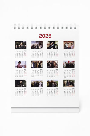 Keskin Color 600136 Masa Takvimi Kare Atatürk 2026