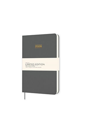 Keskin 2026-17*24 Ciltli Limited Edition Günlük Ajanda - Gri