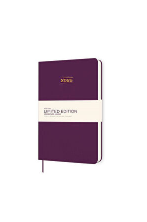Keskin 2026-17*24 Ciltli Limited Edition Günlük Ajanda - Mor