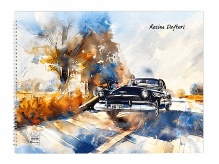 KESKİNCOLOR 25X35 RESİM DEFTERİ 60 YAPRAK