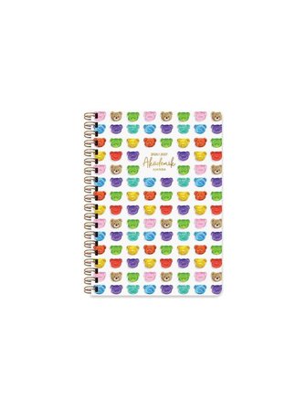 Keskin Color 17x24 cm  Spiralli Akademik Ajanda - Teddy