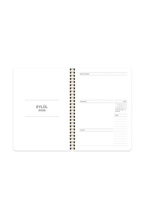 Keskin Color A5 Spiralli Akademik Ajanda - Venge