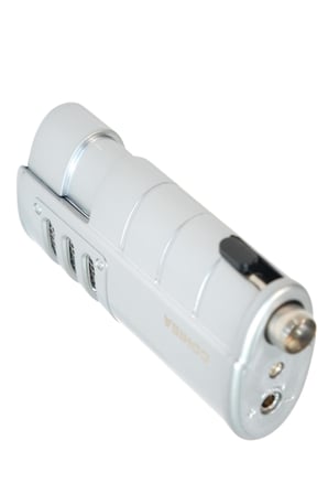 Cohiba 3 Torch Pürmüz Delicili Gümüş Puro Çakmağı - TR9588