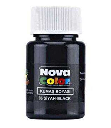 Nova Color Kumaş Boyası 35 Cc Siyah - 4 adet