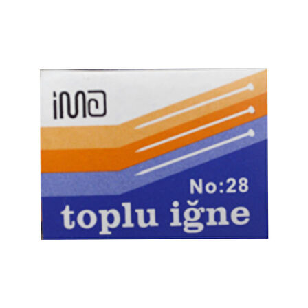 Linea İma Toplu İğne 15 gr No:28 24 Adet(1 Koli) IMA-090