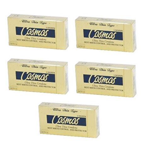 Cosmos Prezervatif 12 li x5 Adet
