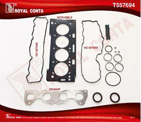 Psa Ust Takım Contası (skt Keceli Subap Lastıklı) S,k,c Dahıl P206 P207 P307 P308 Partner II Berlingo II - Royal T557694