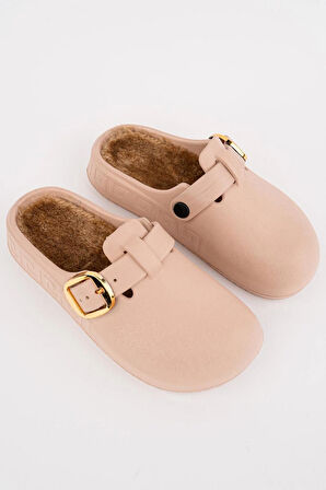 İçi Kürklü Kadın Terlik EK101