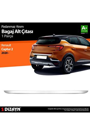 Renault Captur 2 Krom Bagaj Alt Çıtası 2020 Üzeri