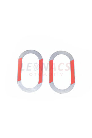 Dacia Duster Krom Sinyal Çerçevesi 2 Prç. 2010-2018 P.çelik