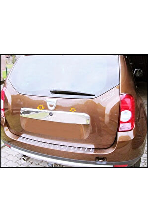 Dacia Duster Uyumlu Krom Bagaj Çıtası 2010-2018 Arası Paslanmaz Çelik