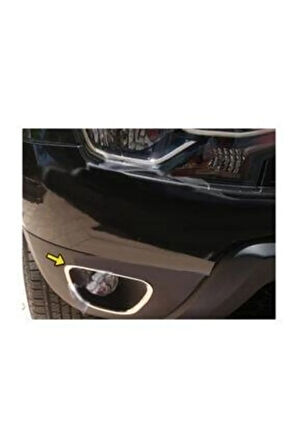 Dacia Duster Uyumlu Krom Sis Farı Çerçevesi 2 Parça 2010 Üzeri Paslanmaz Çelik