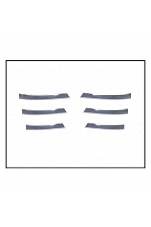 Dacia Sandero Krom Ön Panjur 6 Prç. 2006-2012 P. Çelik