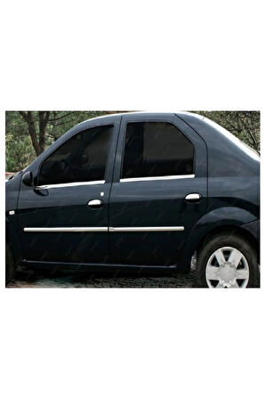 Dacia Lodgy Krom Cam Çıtası 4 Prç. 2012 Üzeri P. Çelik Uyumlu