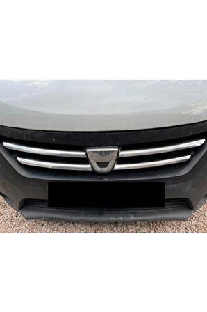 Dacia Dokker Krom Ön Panjur 4 Prç. 2012-2017 Arası Paslanmaz Çelik