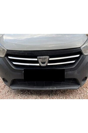 Dacia Dokker Krom Ön Panjur 4 Prç. 2012-2017 Arası Paslanmaz Çelik