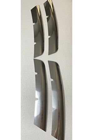 Dacia Dokker Krom Ön Panjur 4 Prç. 2012-2017 Arası Paslanmaz Çelik