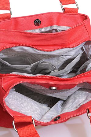 SMART BAGS SMBKK1125-1019 KIRMIZI KADIN OMUZ ÇANTASI