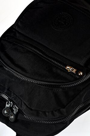 SMART BAGS SMB1187-0001 SİYAH KADIN SIRT ÇANTASI