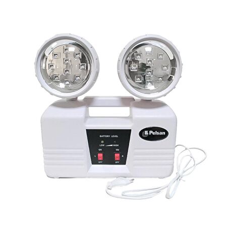 PELSAN IP40 2x10W Ledli Acil Aydınlatma Armatürü