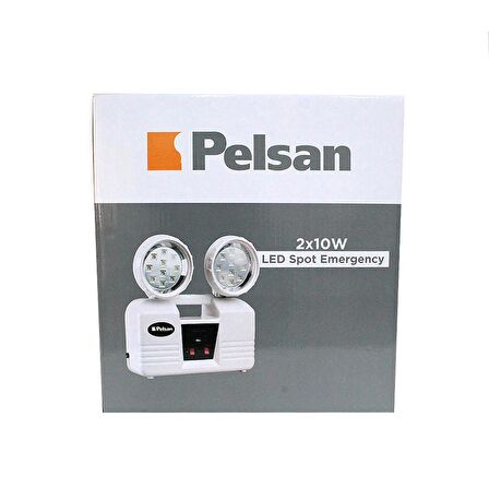 PELSAN IP40 2x10W Ledli Acil Aydınlatma Armatürü