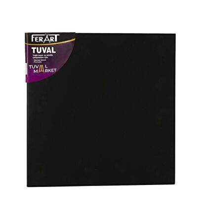 40X40 TUVAL STD BLACK FERART