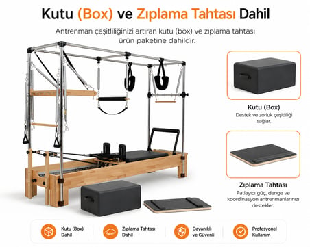 Missidea Core Cadillac Reformer Kahverengi-Siyah