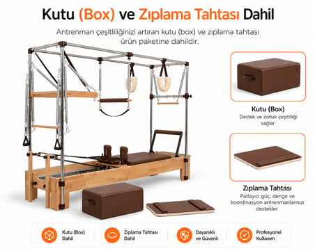 Missidea Core Cadillac Reformer Kahverengi-Kahverengi