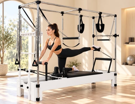 Missidea Core Cadillac Reformer Beyaz-Siyah