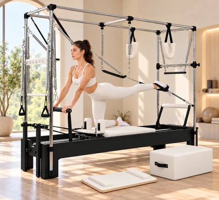 Missidea Core Cadillac Reformer Siyah-Beyaz
