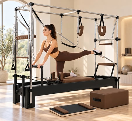 Missidea Core Cadillac Reformer Siyah-Kahverengi