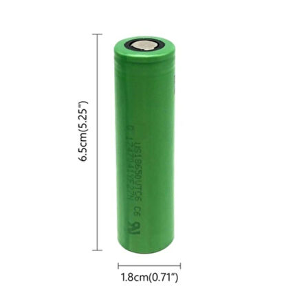 Murata VTC6 18650 3.7V 3000mAh Şarjlı Pil 20li+Pil Taşıma Kutusu