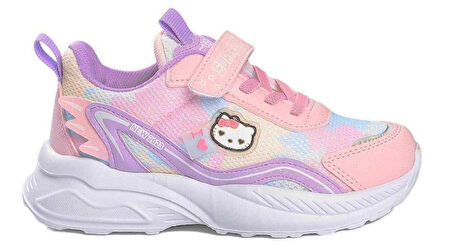 Kız Çocuk Işıklı Spor Rahat Taban Hafif Sneaker Cırt Cırtlı Yazlık Çocuk Ayakkabı 