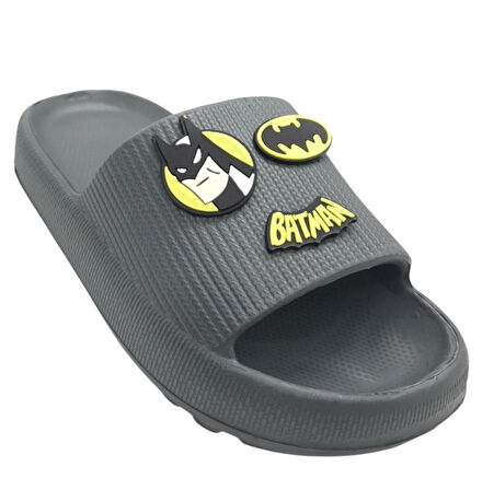 Örümcek Adam Batman Erkek Çocuk Kaymaz Taban Terlik Havuz Plaj Deniz Terliği