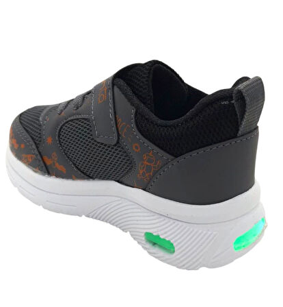 Erkek Çocuk Hafif Anatomik Taban Işıklı Spor Ayakkabı Sneaker