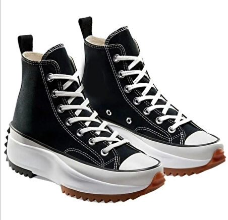 Kadın Genç Kız Çocuk Run Star Canvas Sneaker Spor Ayakkabı