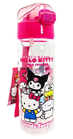Kız Çocuk Hello Kitty & Kuromi Matara 500 ML 