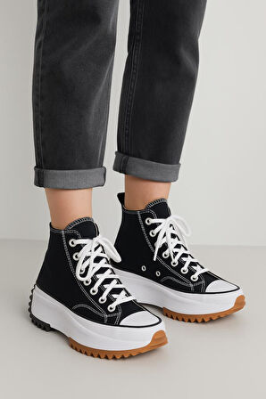 Kadın Genç Kız Çocuk Run Star Canvas Sneaker Spor Ayakkabı