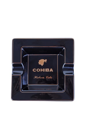 Cohiba Siyah-Gold Porselen İkili Puro Küllüğü - TR8270