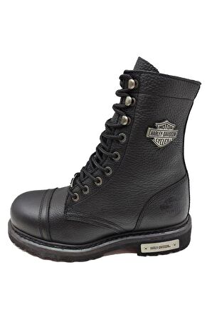 Harley Davidson Colmar Hakiki Deri Unisex Bot