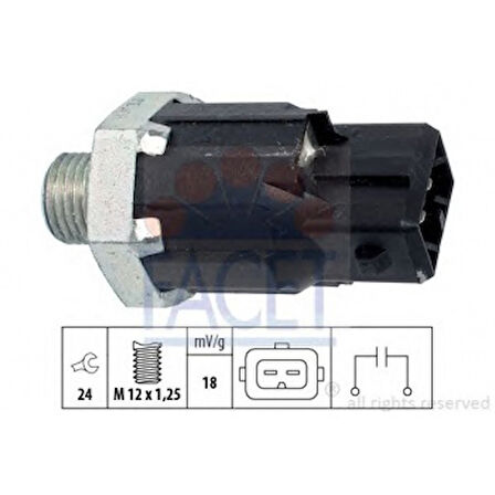 Renault Vuruntu Sensoru Kangoo Megane Laguna Trafıc Fluence Clio Logan Sandero - Facet 9.3224