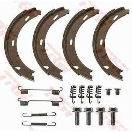 Mercedes Fren Balatası Arka (park Freni Pabucu) W203 02>07 S203 02>07 Cl203 02>08 C209 02>09 A209 03>10 R171 - Trw Gs8481